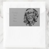 Sticker Rectangulaire Jour de la beauté morte (Sac)