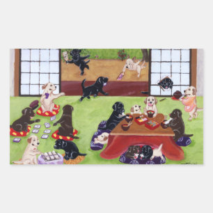 Sticker Rectangulaire Jour de l'An japonais