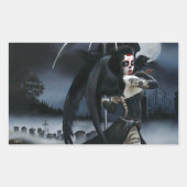 Sticker Rectangulaire Jour de l'ange mort (Devant)