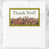 STICKER RECTANGULAIRE JOUR DE SOLEIL DOUX ! :) (Sac)