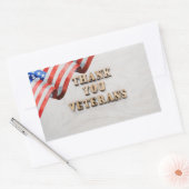 Sticker Rectangulaire Jour des anciens combattants (Enveloppe)