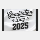 Sticker Rectangulaire Jour des diplômes 2025 (Devant)