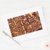 Sticker Rectangulaire Journal Rock American Indian Utah (Enveloppe)