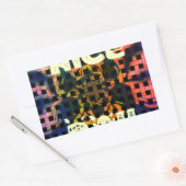 Sticker Rectangulaire Journée agréable (Enveloppe)