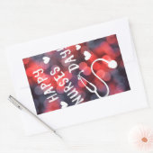 Sticker Rectangulaire journée des infirmières heureuses (Enveloppe)