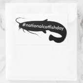 Sticker Rectangulaire Journée nationale de la pêche (Sac)