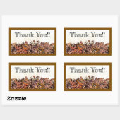 STICKER RECTANGULAIRE JOURNÉE SUCRÉE AU SOLEIL ! :) (Feuille)