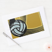 Sticker Rectangulaire Jours dorés - (Enveloppe)