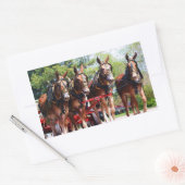 Sticker Rectangulaire jours muets (Enveloppe)