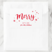 Sticker Rectangulaire Joyeux (Sac)