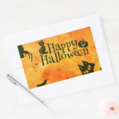 Sticker Rectangulaire joyeux alloween (Enveloppe)