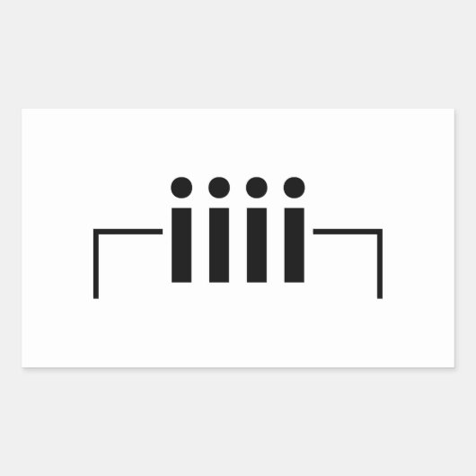 Sticker Rectangulaire Joyeux anniversaire [ Gâteau ] Emoticon japonais (Devant)