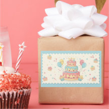 Joyeux Anniversaire Kawaii - Gâteau et Cupcakes Mi
