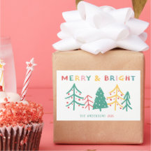 Joyeux et brillant Pin amusant élégant Noël