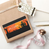 Sticker Rectangulaire Joyeux Halloween