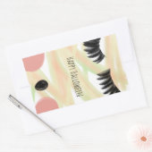 Sticker Rectangulaire Joyeux Halloween maman Doddle Main tirée (Enveloppe)