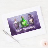 Sticker Rectangulaire Joyeux Jar d'apothecaire d'Halloween (Enveloppe)