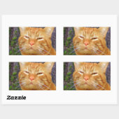 Sticker Rectangulaire Joyeux Kitty Kat ! (Feuille)