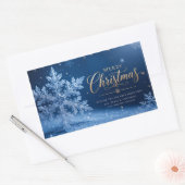 Sticker Rectangulaire Joyeux Noël (Enveloppe)