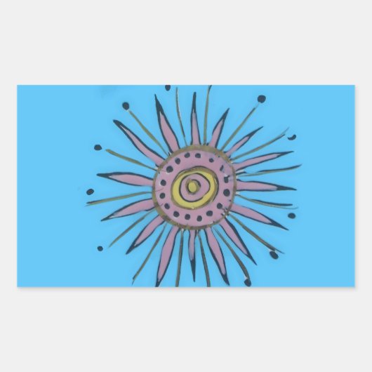 Sticker Rectangulaire Joyeux Noël Sunshine Holiday.png (Devant)