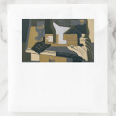 Sticker Rectangulaire Juan Gris - Broyeur de café (Sac)