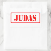 Sticker Rectangulaire Judas (Sac)