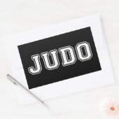 Sticker Rectangulaire Judo (Enveloppe)