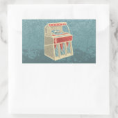 Sticker Rectangulaire Juke-box (Sac)