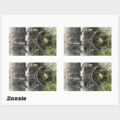 Sticker Rectangulaire Jusqu'À Ce Que La Mort Nous Part ... Nong Khai, Th (Feuille)