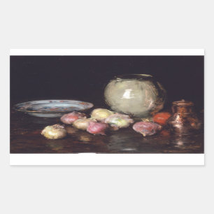 Sticker Rectangulaire Juste oignons
