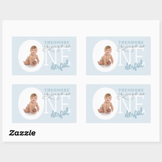 Sticker Rectangulaire juste pour ONE (Feuille)
