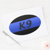 Sticker rectangulaire K9 (Enveloppe)