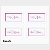 Sticker Rectangulaire Kabobs Beef_Custom (Feuille)