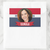 STICKER RECTANGULAIRE KAMALA HARRIS 2016 (Sac)