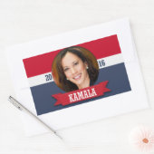 STICKER RECTANGULAIRE KAMALA HARRIS 2016 (Enveloppe)