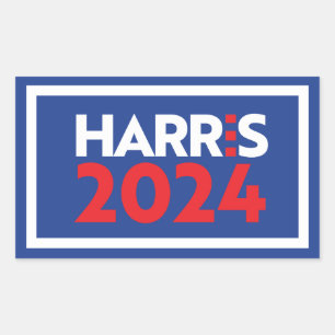 Sticker Rectangulaire Kamala Harris 2024