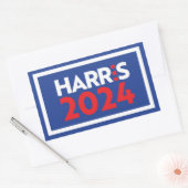 Sticker Rectangulaire Kamala Harris 2024 (Enveloppe)