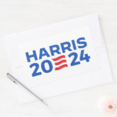 Sticker Rectangulaire Kamala Harris 2024 (Enveloppe)
