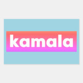 Sticker Rectangulaire Kamala Harris 2024 (Devant)