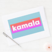 Sticker Rectangulaire Kamala Harris 2024 (Enveloppe)