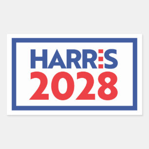 Sticker Rectangulaire Kamala Harris 2028