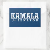 STICKER RECTANGULAIRE KAMALA POUR LE SÉNATEUR (Sac)