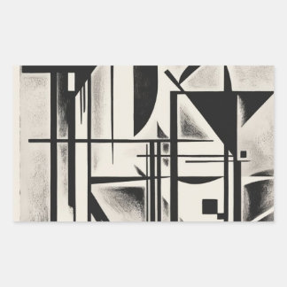 Sticker Rectangulaire Kandinsky