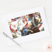 Sticker Rectangulaire Kandinsky Composition Abstraite VI (Enveloppe)