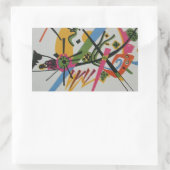 Sticker Rectangulaire Kandinsky Small Worlds (Sac)
