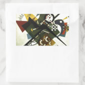 Sticker Rectangulaire Kandinsky Sur White II (Sac)