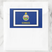 Sticker Rectangulaire Kansas (Sac)