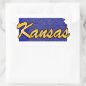 Sticker Rectangulaire Kansas (Sac)