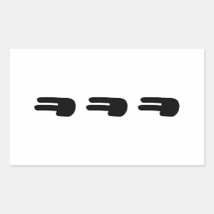 Sticker Rectangulaire KEKEKEKE ㅋ ㅋ ㅋ coréen Slang