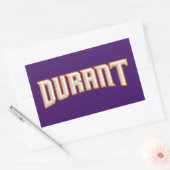 Sticker Rectangulaire Kevin Durant - Phoenix Basketball (Enveloppe)